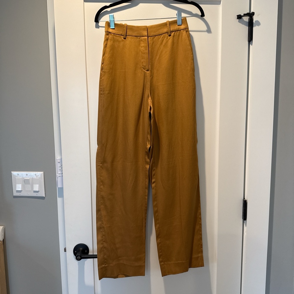 J. Crew Mustard Pantsuit